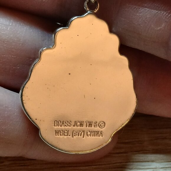 Silver Tone Brass Harry Potter Hogwarts Pendant Necklace Jewelry #104 - Picture 9 of 11